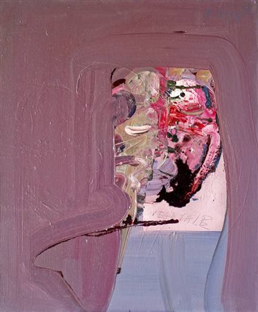 Antonio Cendamo Vegetale - 1981 olio su tela cm. 60x50 Firma in alto a dx