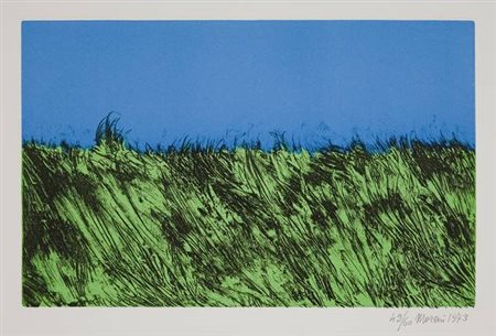 Mattia Moreni Senza titolo - 1973 acquaforte/acquatinta,es. 49/60 cm. 32x49...