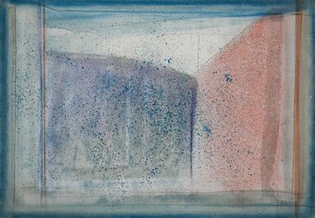 Marino Cassetti Senza titolo - 1992 acrilico su tela cm. 70x100 Firma in...