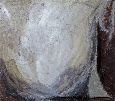 Bruno Lorini Senza titolo - 1986 tecnica mista su masonite cm. 70x80 Firma...