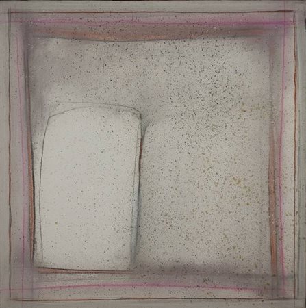 Marino Cassetti Senza titolo - 1992 acrilico su tela cm. 80x80 Firma in basso...