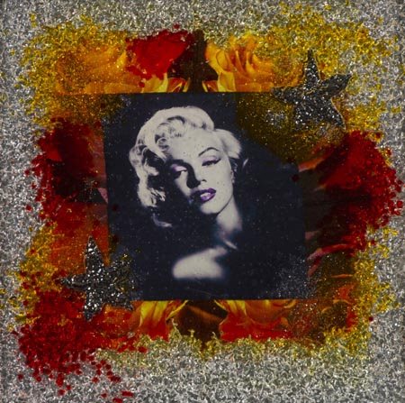 Omar Ronda Portulla (Bi) 1947 Marilyn Frozen, 2013, Fusione di resine, cm....