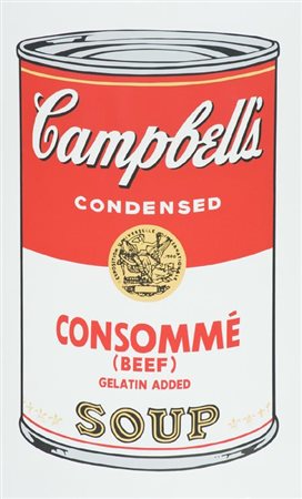 Andy Warhol Pittsburg 1928 New york 1987 Soup, , Stampa offset, cm. 100x64.