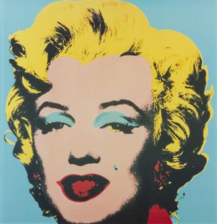 Andy Warhol Pittsburg 1928 New york 1987 Marylin, , Stampa off set, cm. 65x65.