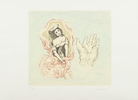 Giorgio De Chirico Volos 1888 Roma 1978 Senza titolo, , Acquaforte e...