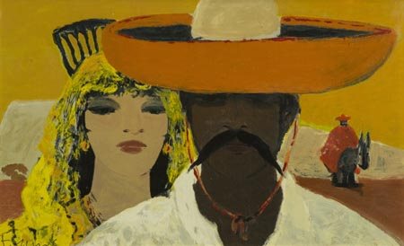 Salvatore Fiume Comiso (Rg) 1915 Milano 1997 Senza titolo, , Serigrafia...