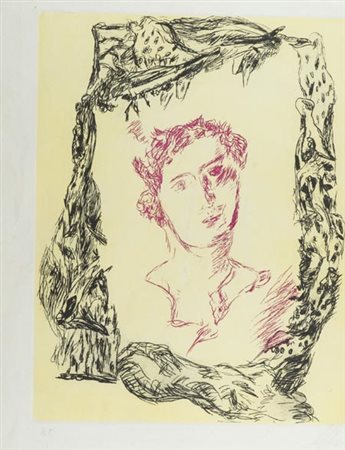 Sandro Chia Firenze 1946 Senza titolo, , Ceramolle e acquatinta di cm....