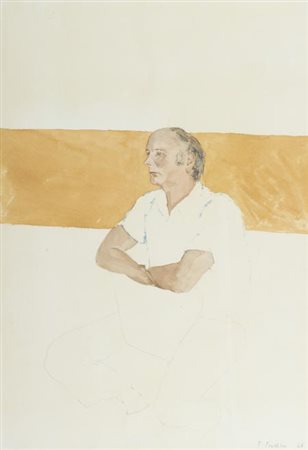 Patrick Procktor Dublin 1936 2003 Lord Montague, 1968, Acquerello su...
