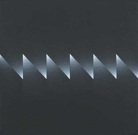 Ennio Finzi Venezia 1931 , Senza titolo, 1976 Acrilico su tela, cm. 45x45 Sul...