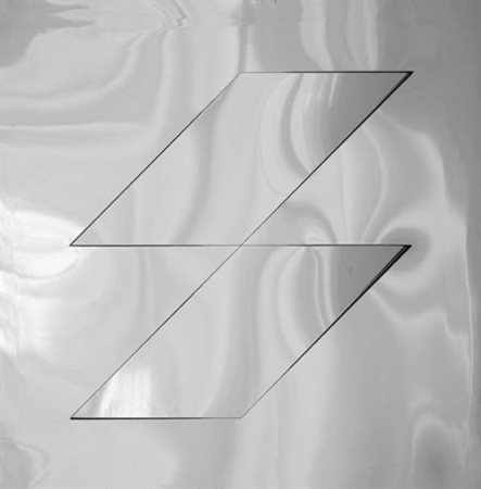 Gioppè Di Bella Trapani 1945 , Senza titolo, 1990 Tagli su alluminio, cm....