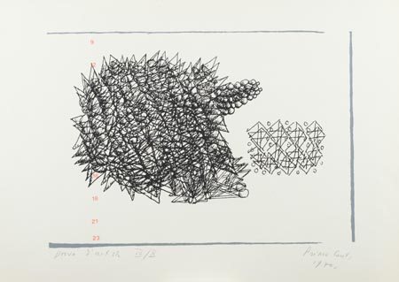 Primo Conti Firenze 1900 Fiesole (Fi) 1988, Senza titolo, 1970 Serigrafia su...