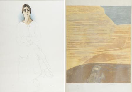 Messina Francesco e Guccione Piero, Lotto unico di due opere, - "Francesca...