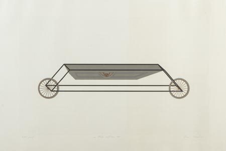 Gianni Piacentino Coazze (To) 1945 , Da "Vehicle sculptures", 1971 Serigrafia...