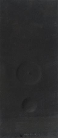 Agostino Bonalumi Vimercate (Mi) 1935 2013, Nero, 1994 Carta estroflessa, cm....
