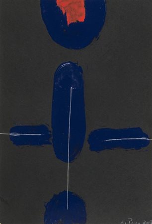 Achille Pace Termoli (Cb) 1923 , Verso l'alto, 2007 Tecnica mista e fili su...