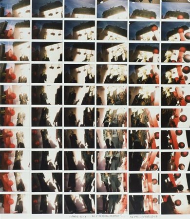 Maurizio Galimberti Como 1956 , Paris 2004...Rue de Rivoli, Mosaico...