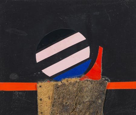 Roberto Crippa Monza (Mi) 1921 Bresso (Mi) 1972, Senza titolo, 1969 Collage e...