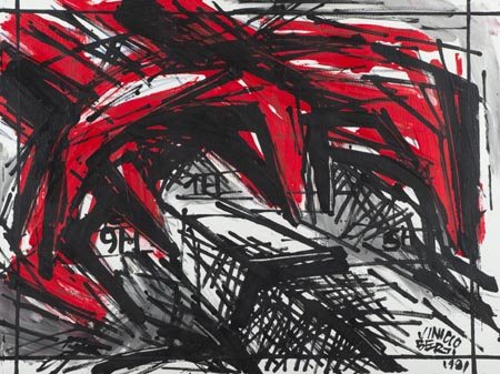 Vinicio Berti Firenze 1921 1991, Antagonista e Costruzione Positiva 9H-1H-5H,...