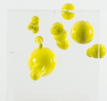 Beatrice Gallori Montevarchi 1978 , Yellow mood, 2015 Tecnica mista e resina...