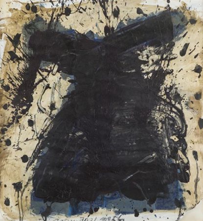 Arturo Carmassi Lucca 1925 Empoli, Fi 2015, Tache, 1954 Tecnica mista su...