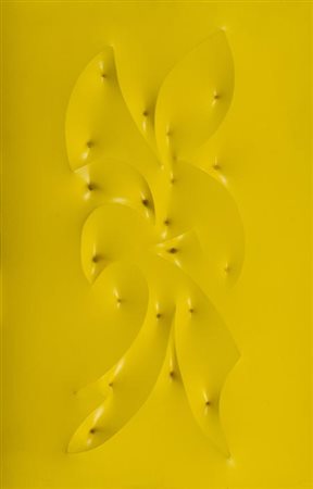 Giuseppe Amadio Todi (Pg) 1944 , Abeno, Estroflessione su tela dipinta, cm....