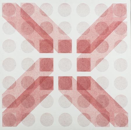 Carlo Nangeroni New York 1922 , Movimento, 1972 Acrilico su tela, cm. 60x60...