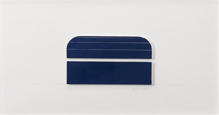 Rodolfo Aricò (Milano 1930 - 2002) "Studio per parete Biennale" 1968 acrilico...