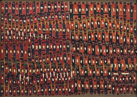 Franco Bemporad (Firenze 1926 - 1989) "Senza titolo" 1960 olio su tela, cm...