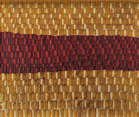 Franco Bemporad (Firenze 1926 - 1989) "Senza titolo" 1962 olio su tela, cm...