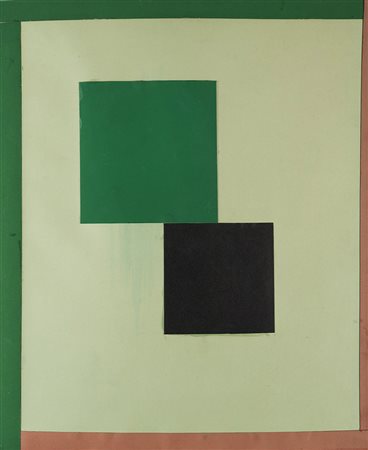 Mauro Reggiani (Nonantola 1897 - Milano 1980) "Composizione" 1969 tecnica...