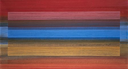 Vittorio Matino (Tirana 1943 - 0) "Celle rosso" 1998 acrilico su tela, cm...