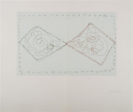 Guido Ballo "L'albero poeta" 1966 raccoglitore contenente 10 incisioni...