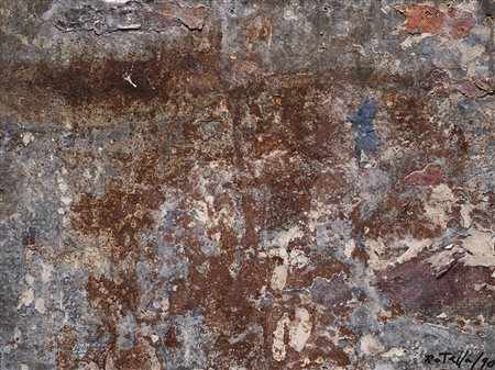 Mimmo Rotella (Catanzaro 1918 - Milano 2006) "Brumoso" 1990 décollage su...