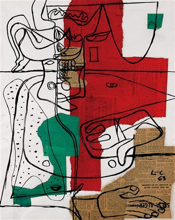 Le Corbusier (La Chaux-de-Fonds 1887 - Roquebrune-Cap-Martin 1965) "Senza...
