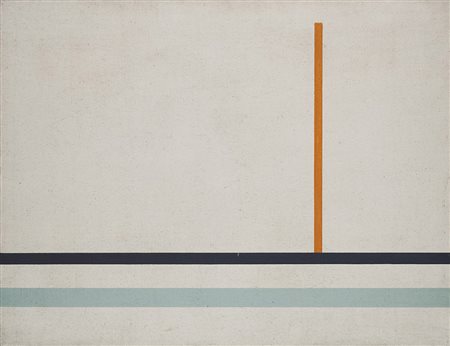 Mauro Reggiani (Nonantola 1897 - Milano 1980) "Composizione n.22" 1977 olio...