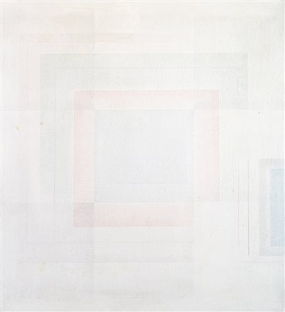 Riccardo Guarneri (Firenze 1933 - 0) "Quadrati simultanei al centro un...