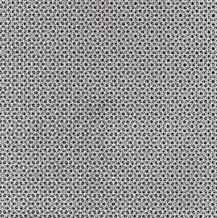 François Morellet (Cholet, Maine-et-Loire 1926 - 2016) "3 double trames 0°...