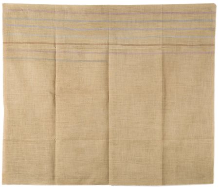 Giorgio Griffa (Torino 1936 - 0) "Senza titolo" 1974 olio su tela, cm 140x165...