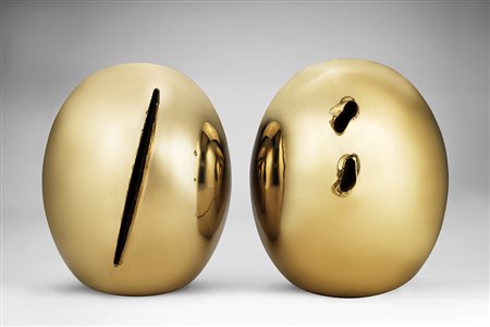 Lucio Fontana (Rosario Di Santa Fé 1899 - Comabbio 1968) "Concetto Spaziale,...