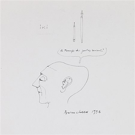 Gianfranco Baruchello (Livorno 1924 - 0) "Cervo volante (kite)" 1992 opera...