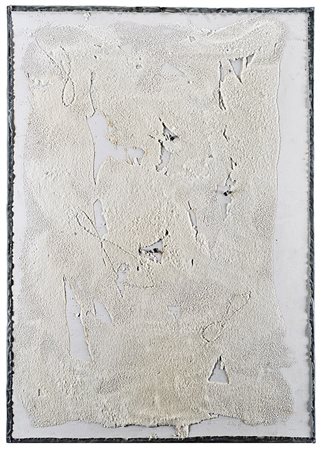 Pier Paolo Calzolari (Bologna 1943 - 0) "Senza titolo" 1969 sale e piombo su...