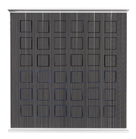 Jesus Rafael Soto (Bolivar 1923 - Parigi 2005) "Cuadrados en el espacio" 1971...