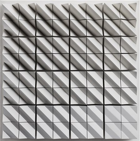 Marcello Morandini (Mantova 1940 - 0) "Struttura n.216-1974" 1974 assemblage...