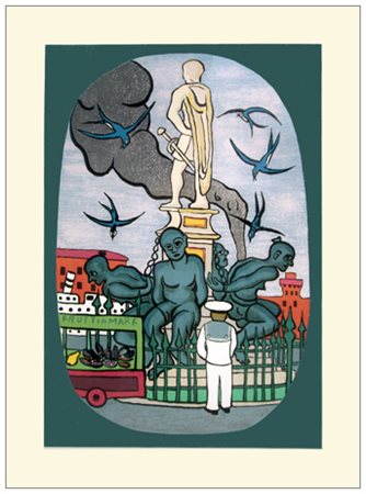 GIUSEPPE VIVIANI Agnano Pisano 1898 – Pisa 1965 I quattro Mori 1964...