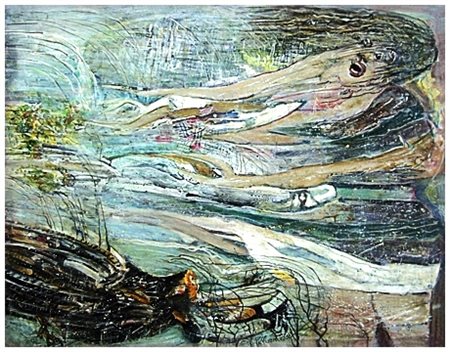 CORRADO CARMASSI Collesalvetti 1893 - San Pietro in Palazzi 1982 Libecciata...