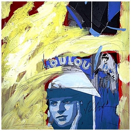 GIANNI DORIGO Ferrara 1953 Lou Lou Olio e t.m. su cartone intelaiato 50 x 50...