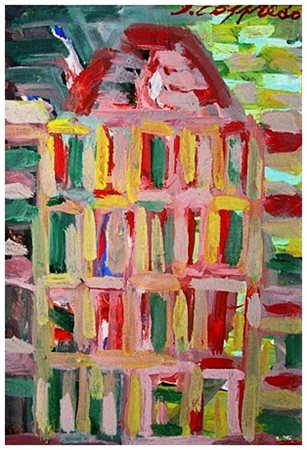 SILVIO LOFFREDO Parigi (Francia) 1920 – Firenze 2013 Senza titolo Olio su...