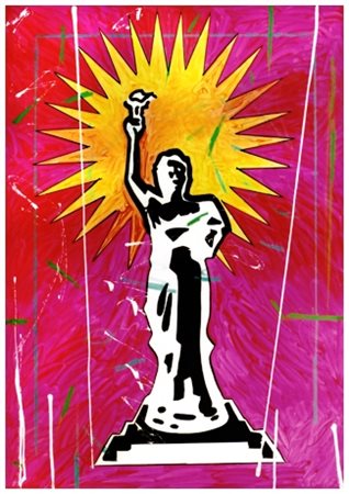 ENRICO MANERA Asmara (Eritrea) 1948 Columbia 2000 Olio e t.m. su tela...