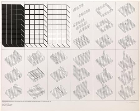 SUPERSTUDIO(1966 - 1973)A) Istogrammi d'architettura con riferimento a un...