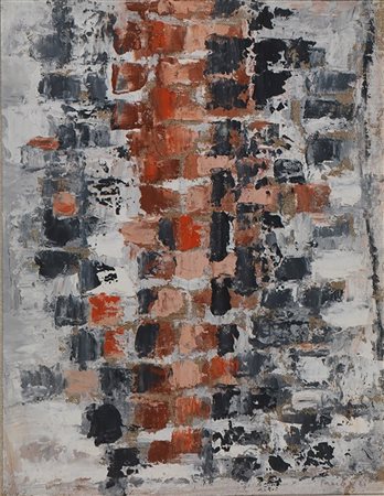 ORFEO TAMBURI(Jesi 1910 - Parigi 1994)Composizioneolio su tela, cm...